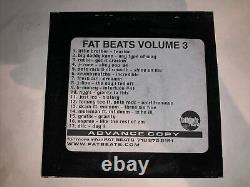 Fat Beats Volume Three (Super RARE) ONLY ONE SELLING ONLINE FEATURING MF DOOM