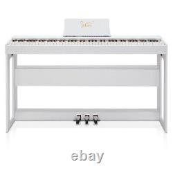 GDP-104/A-815 Heavy Hammer Keyboard Without Stool Uncovered White Electric Piano