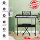 Glarry Gep-110 61 Key Keyboard With Piano Stand 3 Teaching Modes For Beginners