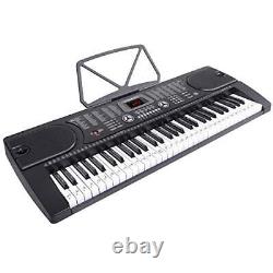 Hamzer 61-Key Digital Music Piano Keyboard Portable Electronic Musical Inst