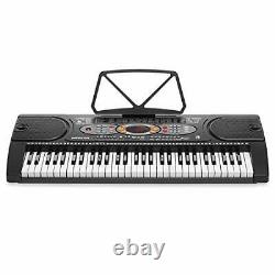 Hamzer 61-Key Electronic Keyboard Portable Digital Music Piano with X Stand M
