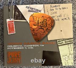 Jerry Garcia Band Hampton Coliseum, 11/9/1991, 2 CD Pure Jerry 7 Grateful Dead