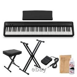 KAWAI ES120B Black Electronic Piano 88 Keyboard X Type Stand X Is Set Colon