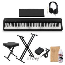 KAWAI ES120B Black Electronic Piano 88 Keyboard X -type Stand X -Chair Headphone