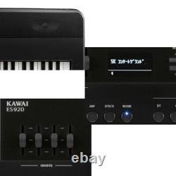 KAWAI ES920W Portable Digital Piano 88-Key White Keyboard with Damper Pedal