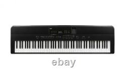 KAWAI Electronic Piano ES920B with power adapter, music stand, damper pedal