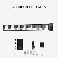 KONIX Folding 88 Key Music Electronic Keyboard Electric Digital Roll Up Piano
