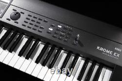 KORG Krome EX 61 Black Keyboard Synthesizer Music Insturument Piano New Japan