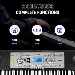 Keyboard Piano, 54 Key Piano Keyboard, Electric Keyboard with Microphone, Music