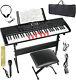 Keyboard Piano 61 Key Electric Piano Keyboard For Beginners/professional, Full S