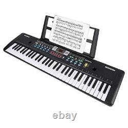 Keyboard Piano, 61 Key Portable Keyboard with Built- In Speaker, 61 keys piano