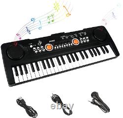 Kids Piano Keyboard 49 Keys Electronic Piano with Mic Music Keyboard Piano Music