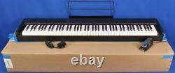 Korg D1 Digital Piano 88 Weighted Key Keyboard with Box Sheet Music Mount & Pedal