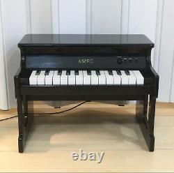 Korg tiny piano real toy 25key black keyboard digital small toy kids music mini