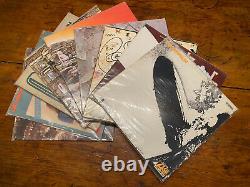 LED ZEPPELIN ORIGINAL LP ALBUMS RECORD LOT OF 9 good very good condition
