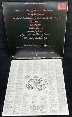 MICHAEL JACKSON THRILLER 1982 LP Epic CBS Master Sound Audiophile Pressing Vinyl