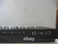 MINT Roland E-X10 Arranger Keyboard 61 key Speaker Power Adapter LCD Display