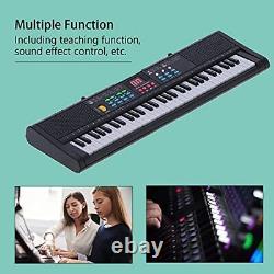 MQ6186 Keyboard Piano Portable 61 Keys Electronic Digital Music Piano