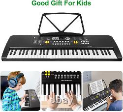 M SANMERSEN Keyboard Piano for Kids 61 Keys Electronic Piano Keyboard Music Pian