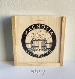 Magnolia Electric & Co. CD Wood Box WithArt Cards, 3 CDs, 1 DVD & FACTORY SEALED