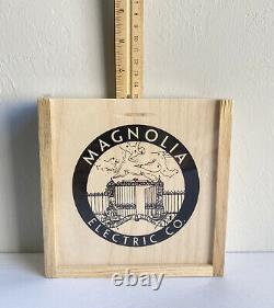 Magnolia Electric & Co. CD Wood Box WithArt Cards, 3 CDs, 1 DVD & FACTORY SEALED