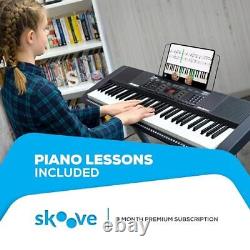 Melody 61 Key Keyboard Piano for Beginners with Speakers, Stand, Bench, Headp