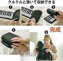 Musical Instrument Toys Music Toys Carina Roll Up Keyboard Piano 61 keys 128 t