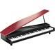 New Korg Micro Piano 61 Key Compact Digital Piano Red Black Musical Instruments