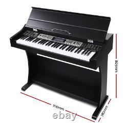 NNEDSZ 61 Key Electronic Piano Keyboard Electric Digital Classical Music Stand