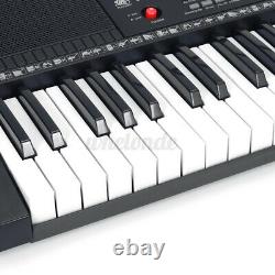 New 61Key Digital Piano Music Keyboard Electronic Keyboard Stand Stool Headphone