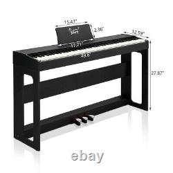 New Key Full Weighted Keyboards Digital Piano with Furniture Stand GDP-104 88