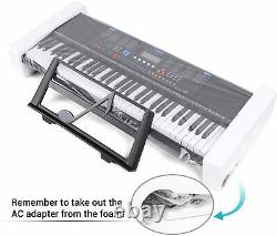 Ohuhu Electric Keyboard Piano 61-Key, Musical Piano Keyboard with Headphone Jack