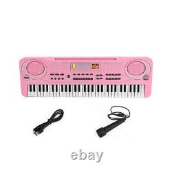 Organ USB Digital Keyboard Piano Musical Instrument Kids Toy with Microphone