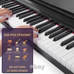 Piano Keyboard 88 Key Full Size Semi Weighted Electronic 88 Key Piano Keyboard