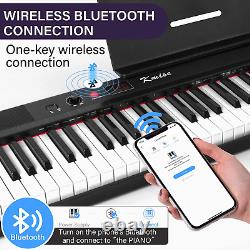 Piano Keyboard 88 Key Full Size Semi Weighted Electronic Digital Piano with Musi