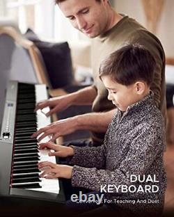 Piano Keyboard 88 Keys Keyboard Electronic Keyboard Piano with Semi Black