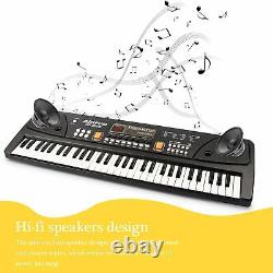 Piano Keyboard Digital Key Electric Stand Portable Weighted Music Instrument Toy