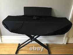 Piano Keyboard Yamaha P105 88 Key with Stand, Music Stand, Foot Pedal, And Cover