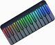 Popupiano Smart Keyboard With Rainbow Lighting Music Password Expandable Piano