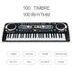 Portable Piano Keyboard 54 Keys Electric Music Keyboard For Home Stage Usb