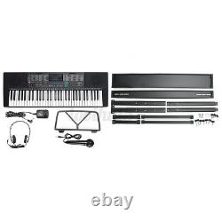 Pro 61-Key Digital Music Piano Keyboard Set-Portable Electronic Musical Keyboard
