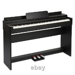 Pro 88 Key LCD Electric Digital Piano 3 Pedal Music Keyboard Full Size Weight