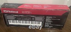Roland E-X10 Arranger Keyboard Electronic Piano with Music Rest and Power Adapter