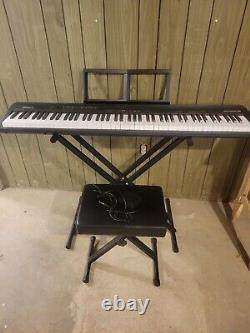 Roland GO Piano88, 88 Key Digital Piano Bundle, stand/bench/pedal included