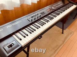 Roland RD-700GX stage keyboard piano with damper pedal Black Music from Japan