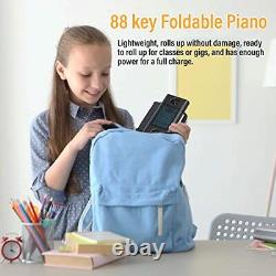 Roll Up Piano 88 key, Hand Roll Portable Piano for Beginner Kid with PS88B