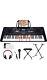 Souidmy C-l100 Music Keyboard Piano For Beginners, 61 Key Keyboard With Lighting