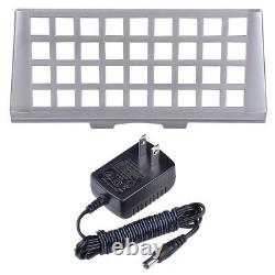 Silver 61 Key LCD Display Electronic Keyboard Digital Electric Piano Music