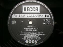 Sxl 6855 / 6928 / 6957 Debussy Solo Piano Music Pascal Roge 3lp Nm