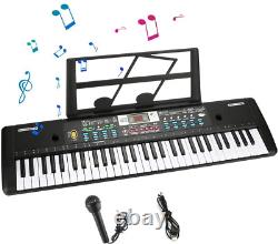 Tencoz Electronic Keyboard Piano 61 Key, Portable Piano Keyboard with Music Stan